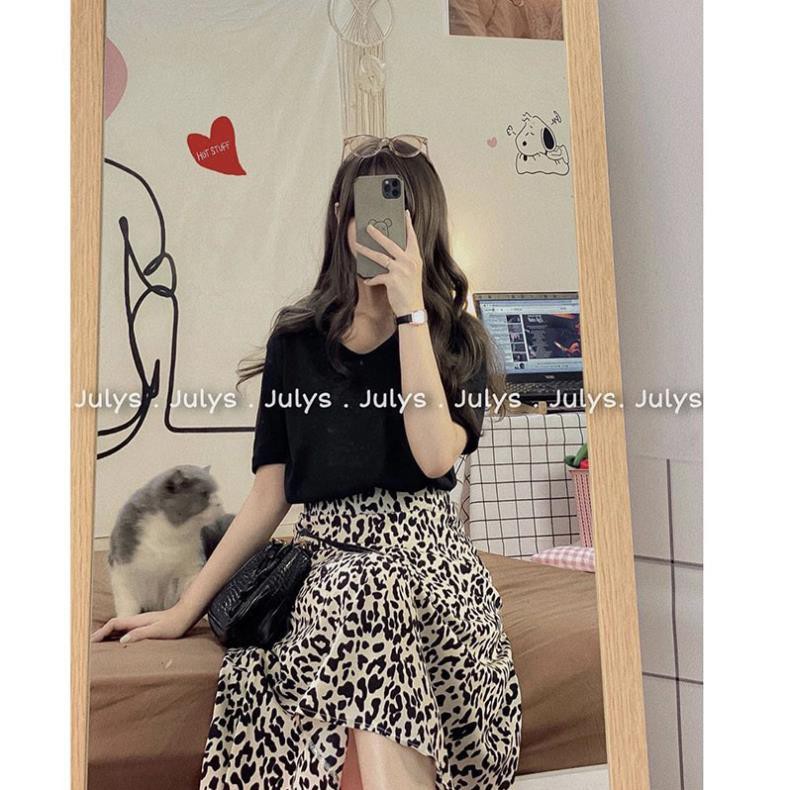 Chân Váy Dài Họa Tiết Da Báo Phom Dáng Siêu Đẹp Chất Bao Đẹp M995 -Teen 888