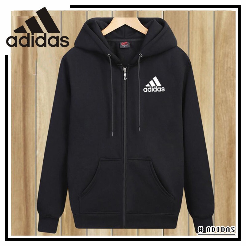 Áo Hoodies Adidas Có Nón Dài Tay Thời Trang Unisex