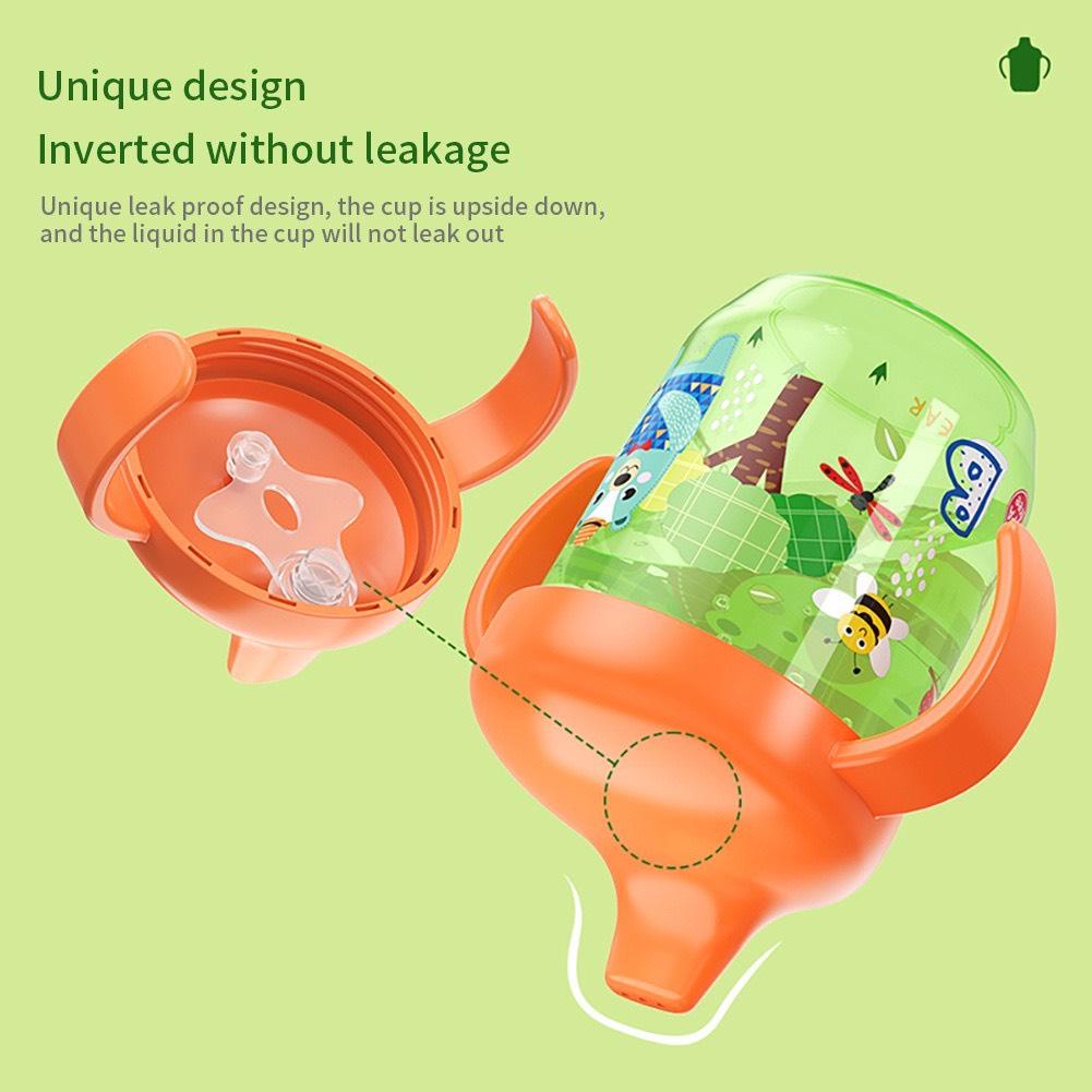 Bình tập uống nước Mỏ Vịt 3 màu cho bé
