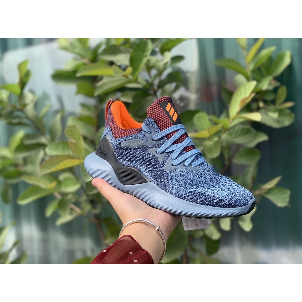 [Fullbox &amp;Bill] Giày Alphabounce xám cam Cực HOT Chuẩn Form