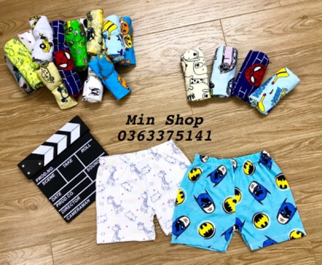 Set 10 quần cotton xuất dư