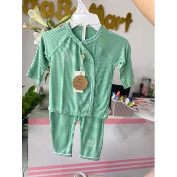 HRNEE - Giảm sốc bộ sơ sinh  Hrnee hnee vải modal cho bé trai, bé gái