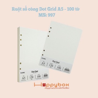 Ruột sổ còng klong dot grid a5 - 100 tờ; ms: 997