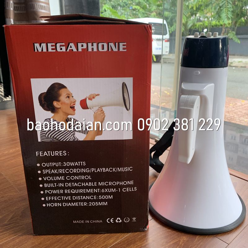 Loa phát thanh cầm tay dùng pin Megaphone Handy HTY-11S
