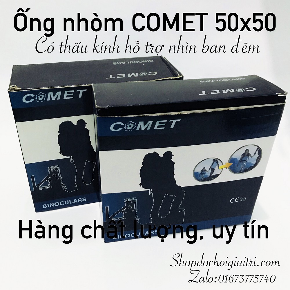 ống nhòm comet 50x50 hỗ trợ nhìn đêm cao cấp galahet shop