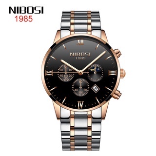 Đồng hồ Nam NIBOSI 2325 Chạy Full Kim - Full Box + Tặng Dụng cụ tháo dây & Pin