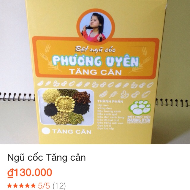 Ngũ cốc tăng cân Phương Uyên