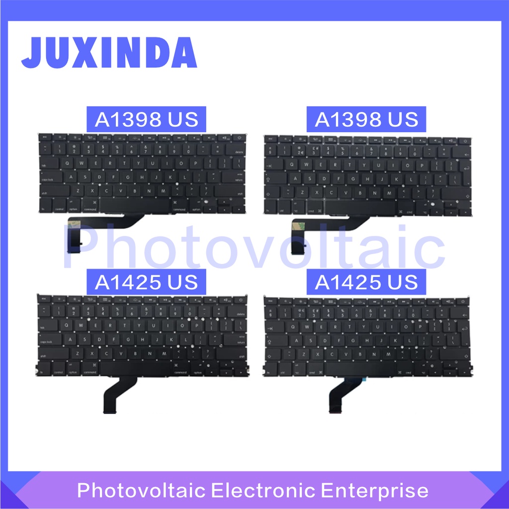 Bàn Phím Laptop A1278 A1286 A1425 A1398 A1502 US UK Cho Macbook Pro 13 "14" 15 "