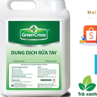 Dung dịch rửa tay khô Green Cross 5 lít