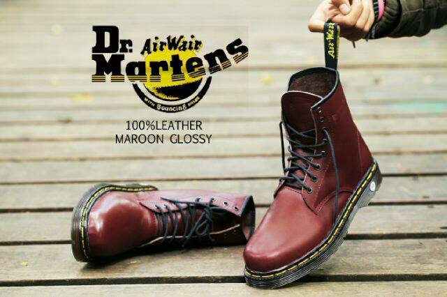 Giày Bốt Da Dr.martens 100% Chính Hãng Thời Trang Cho Nam