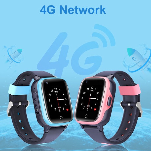 Đồng Hồ Định Vị Trẻ Em Wonlex KT15  Rung, Video Call, Chống Nước - Bảo Hành 12 Tháng Giá Sốc