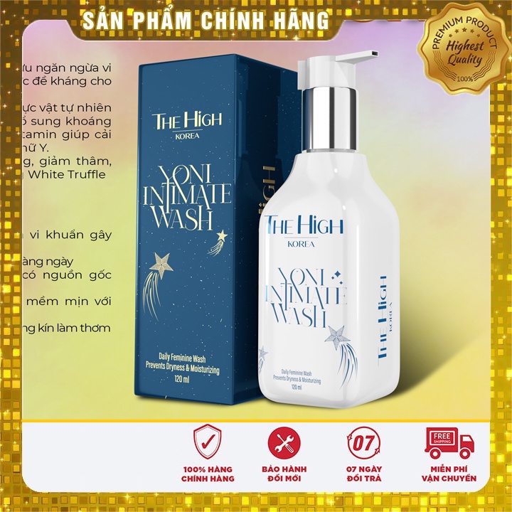 Tinh chất phụ khoa the high las beauty. dung dịch vệ sinh phụ nữ the high