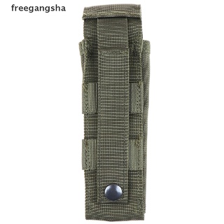 [FREG] 1PC Flashlight Holder Case Holster Tactical Flashlight Pouch For Camping FDH