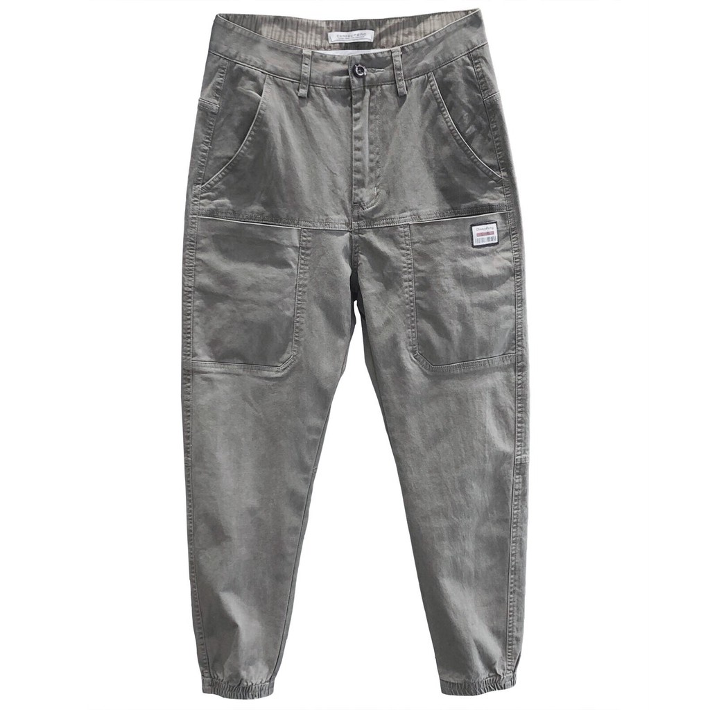 Quần Jogger Túi Hộp Kaki Nam, Nữ Cao Cấp - Dày Dặn - Co Giãn Tốt - Cỡ Nhỏ - AH STORE