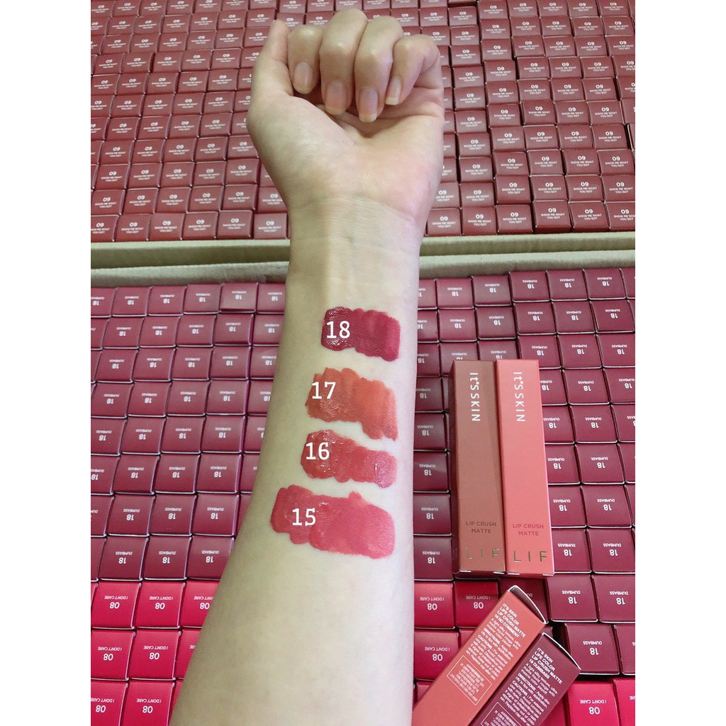 Son Kem Lì It's Skin Life Color Lip Crush Matte