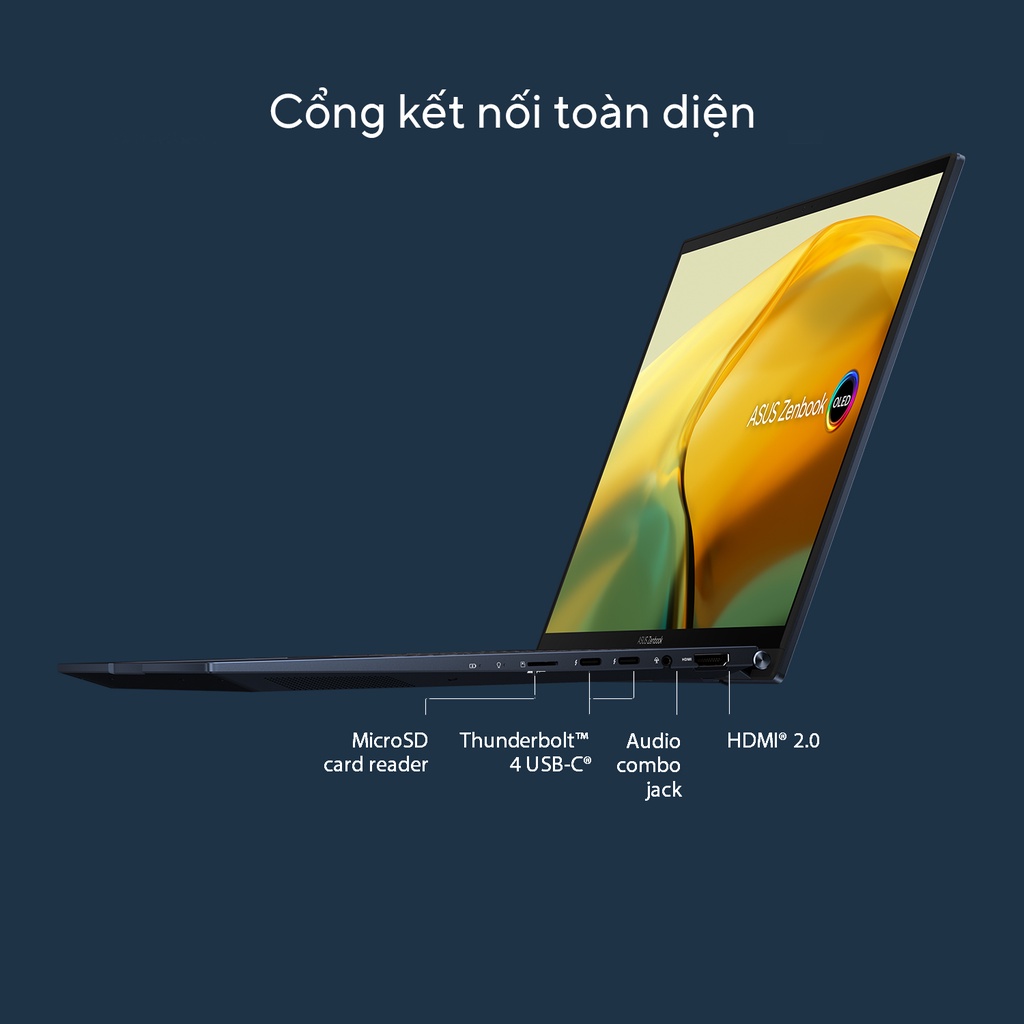 Laptop ASUS Zenbook OLED UX3402ZA-KM221W i7-1260P|16GB|1TB|Iris Xe|14'' OLED 2.8K|W11