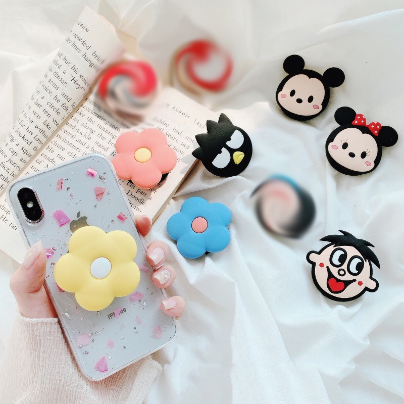 Giá Đỡ Điện Thoại Kiểu Dáng Hoạt Hình Xinh Xắn Dễ Thương Nhiều Mẫu