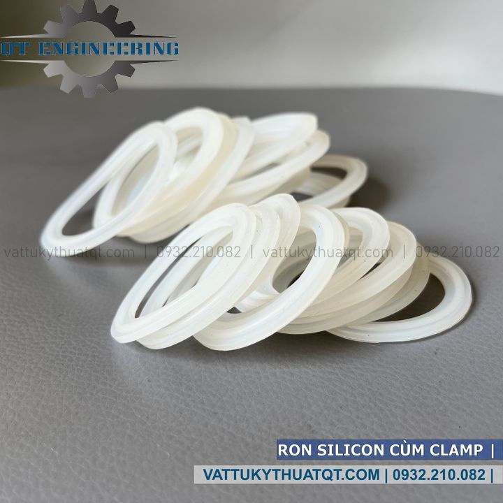 Ron Silicon Dùng Cho Cùm Clamp Vi Sinh | DN15-DN100