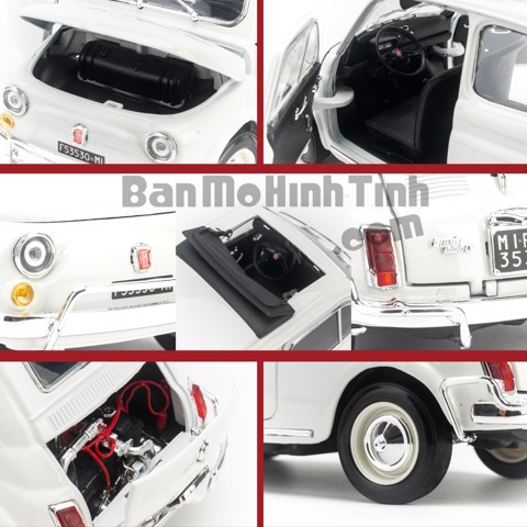 Mô hình xe Fiat 500L 1:18 Bburago