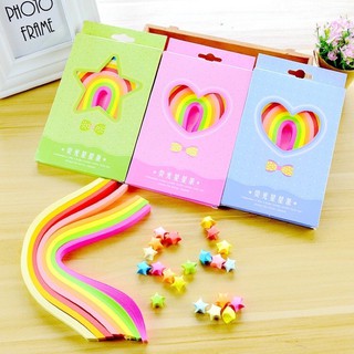 Giấy gấp sao sét 500 tờ thơm