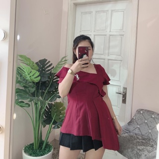 Áo lệch vai