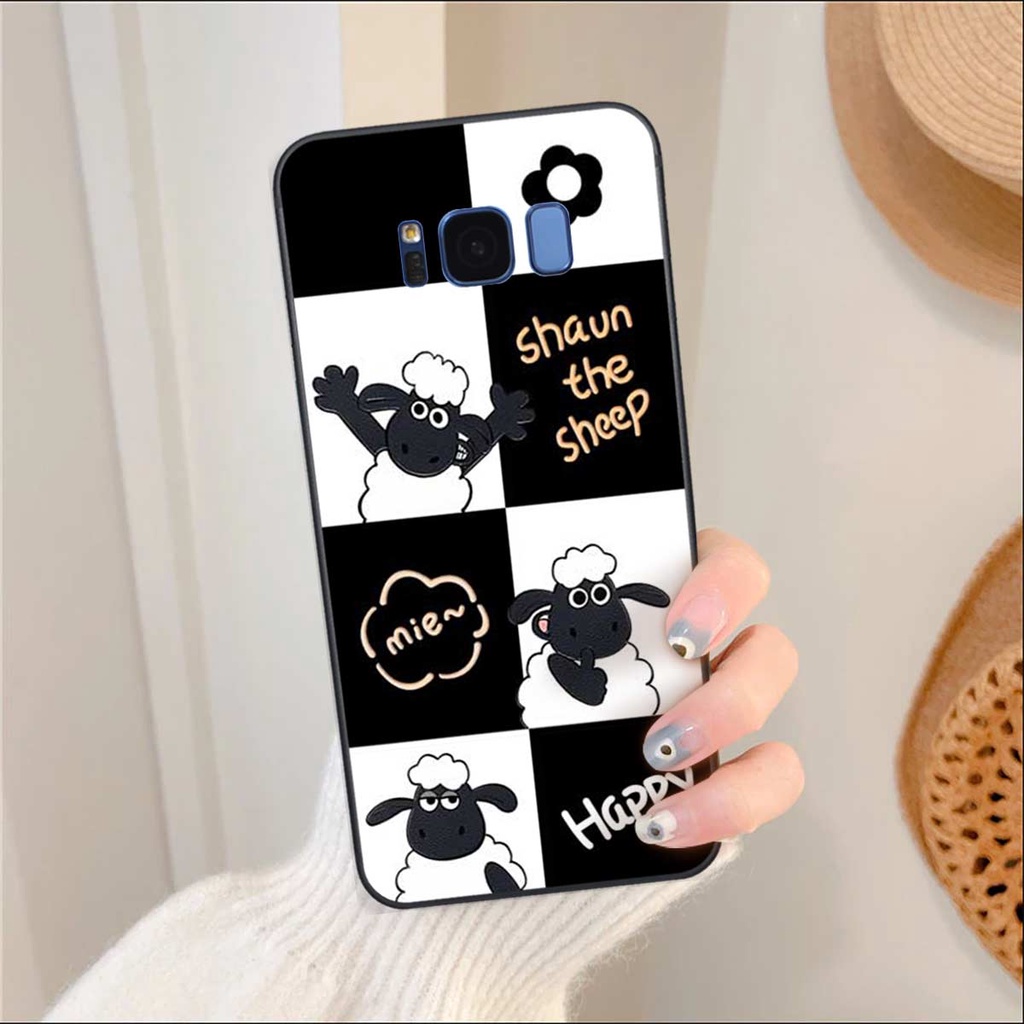Ốp lưng điện thoại Samsung S8 / S8 Plus / S8+ astronaut, bear leopart, sheep, vỏ ốp rẻ bền đẹp