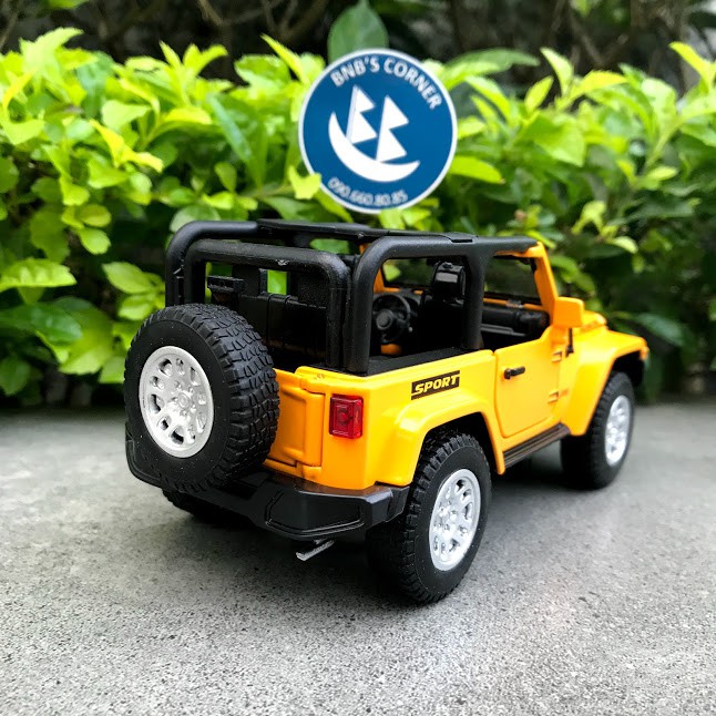 [BNB's Corner] Xe mô hình 1:32 Jeep Wrangler Unlimited hãng Double Horses