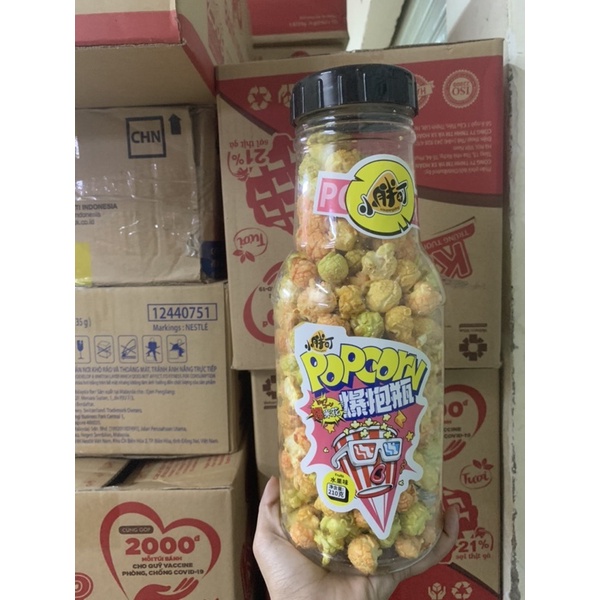 🌽 Bắp rang bơ, caramen chai 400G