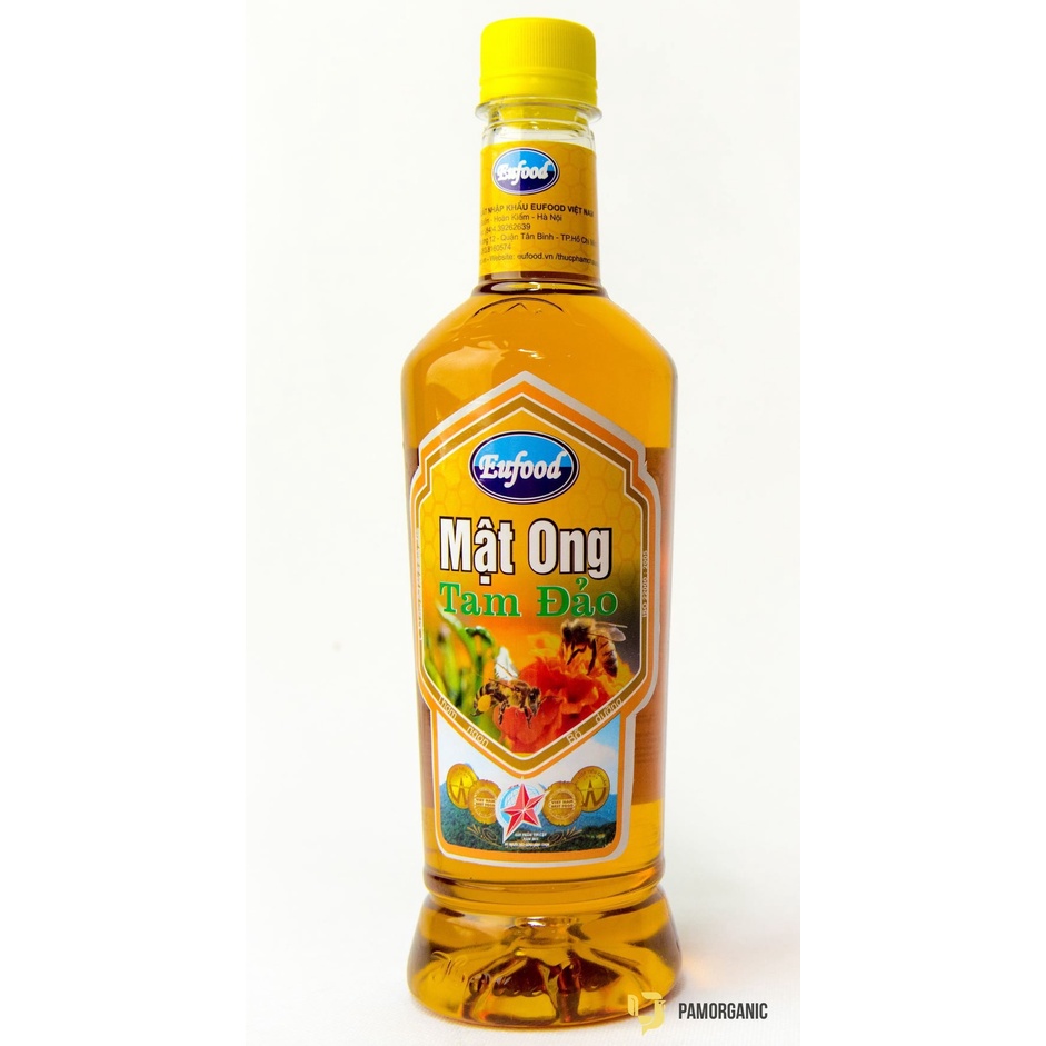 Mật ong chính hãng Tam Đảo 860g chính hãng Eufood