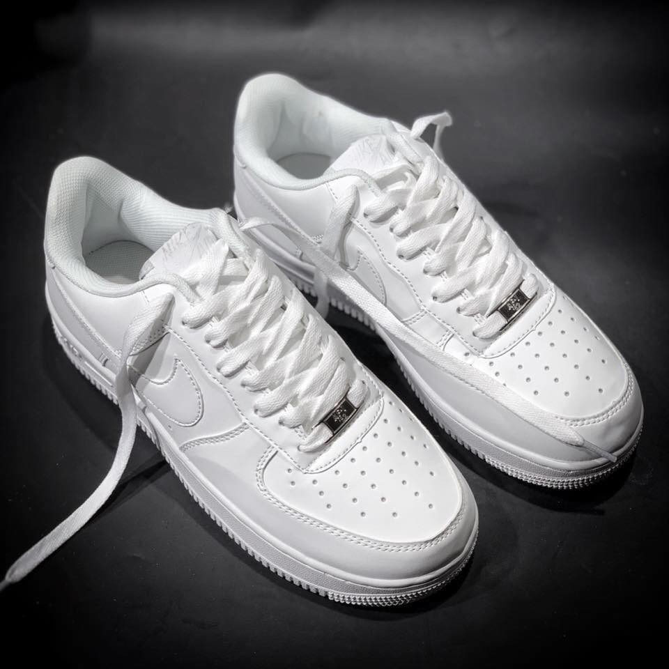 Giày Force trắng thấp cổ - giày sneaker air force one bản trung nam nữ | BigBuy360 - bigbuy360.vn