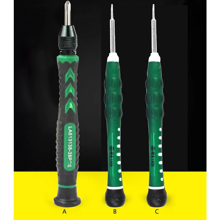 Bộ Tua Vít Sửa Chữa Đa Năng 38 Chi Tiết Trong 1 LAOA LA613138 Đa Năng, Vặn Ốc Vít Đủ Loại