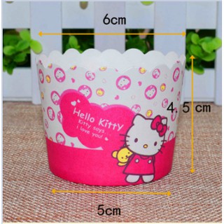 Cốc cupcake cứng 6cm ( 50 cốc) M04