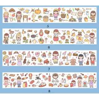 Sticker 39x6,5cm Cô Gái Zaomo