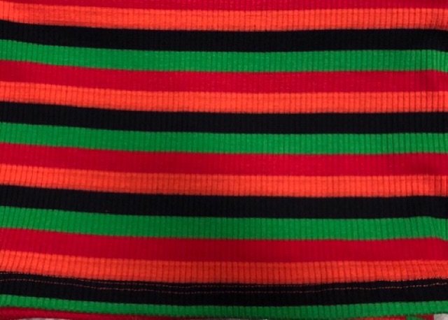 Áo thun hai dây kẻ