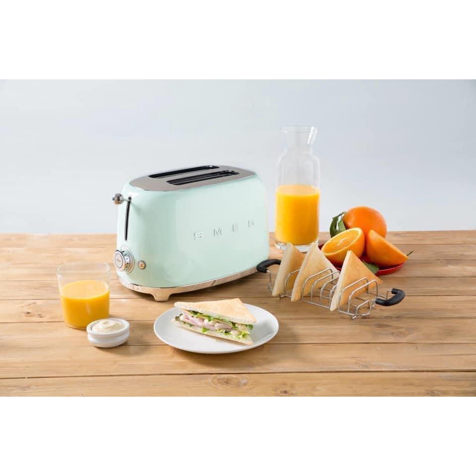 Máy nướng bánh mì SMEG TOASTER TSF01PGEU phong cách retro nhiều màu [Hàng Đức]