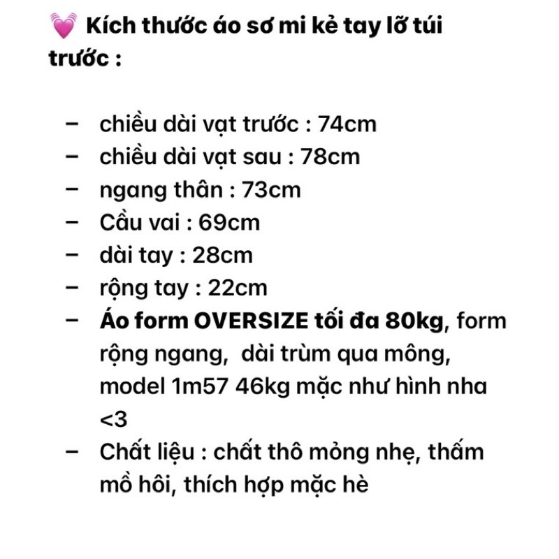 Áo sơmi kẻ sọc dáng rộng tay bồng phong cách Hàn Quốc
