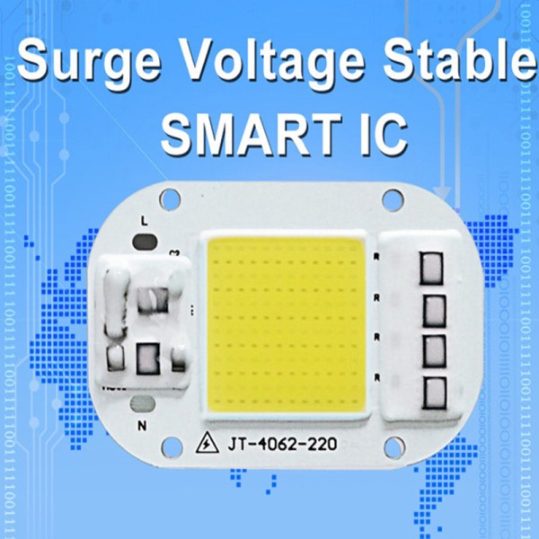 shin case Đèn chip cao áp AC 220V 20W/30W/50W LED Chip COB