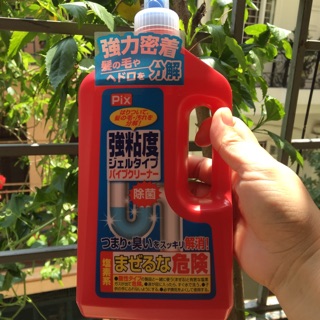 Dung dịch thông tắc cống pix 800g