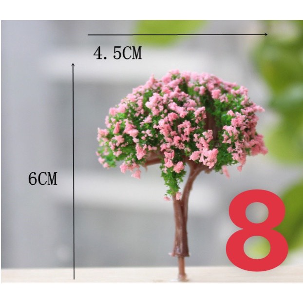 Mô Hình Cây Ăn Qủa , Cây Hoa , Cây Trang Trí Tiểu Cảnh Terarium , Sen Đá , Xương Rồng , Phụ Kiện Trang Trí Tiểu Cảnh