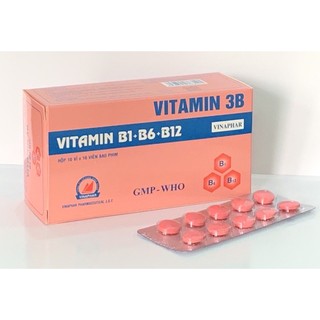 VITAMIN 3B (B1-B6-B12)Viêm Dây Thần Kinh-Suy Nhược Thần Kinh