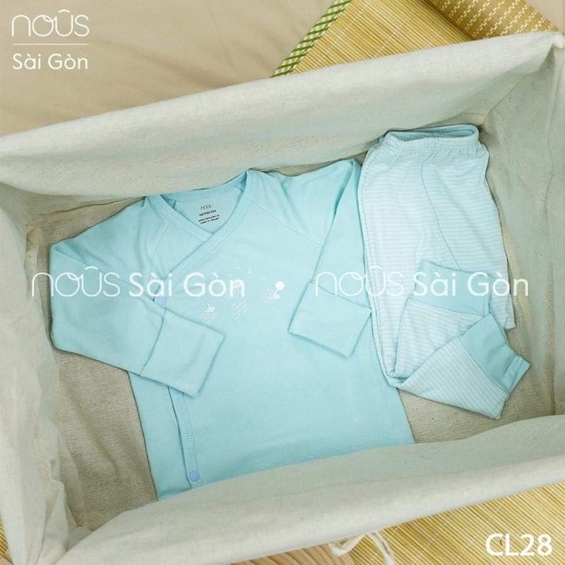 Bộ sơ sinh Nu mềm mại - thấm hút