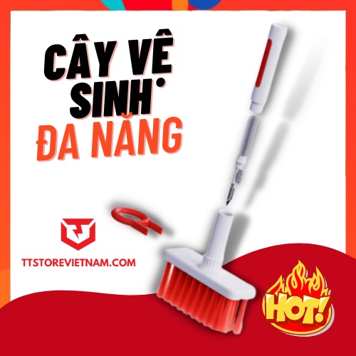 Vệ sinh tai nghe Bàn Phím siêu gọn đa năng 5 in1