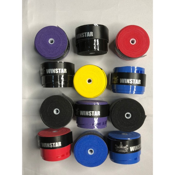Combo10 Chiếc Quấn Cán Winstar VG002, Cuốn Cán Vợt Cầu Lông Chống Trơn (Giao Màu Ngẫu Nhiên)