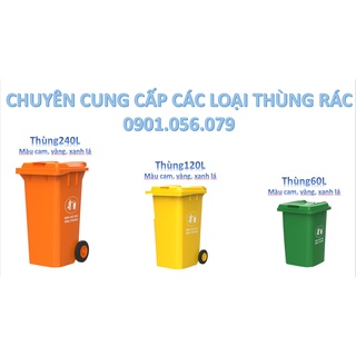 Thùng rác Công nghiệp 120 lít