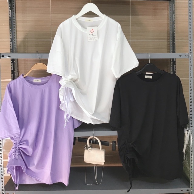 [Mã FAMAYWA giảm 10K đơn 50K] Áo phông dây rút sườn | BigBuy360 - bigbuy360.vn