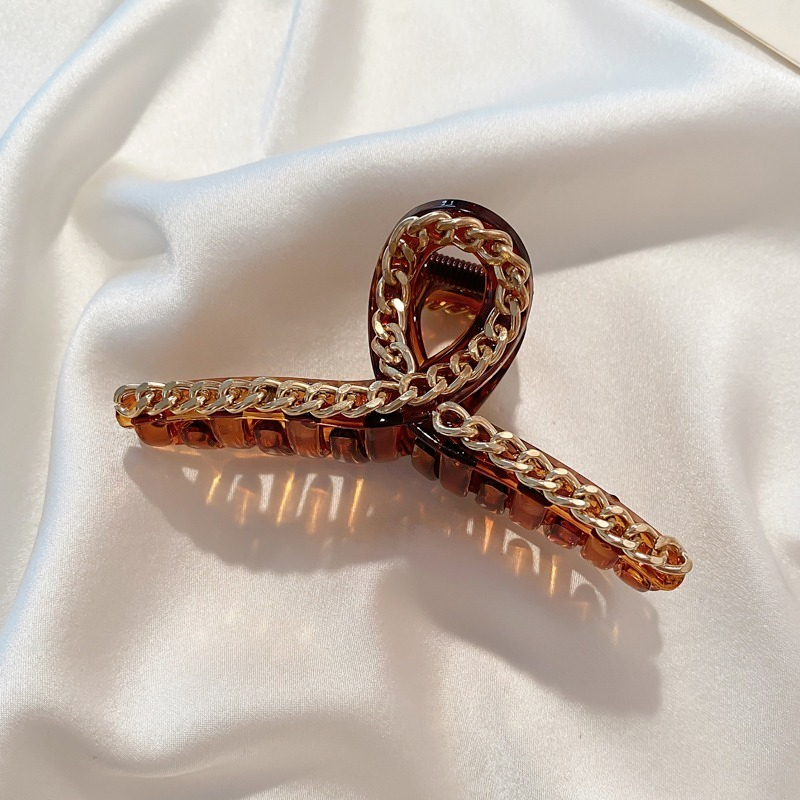 Kẹp Tóc Càng Cua Đính Ngọc Trai Thời Trang