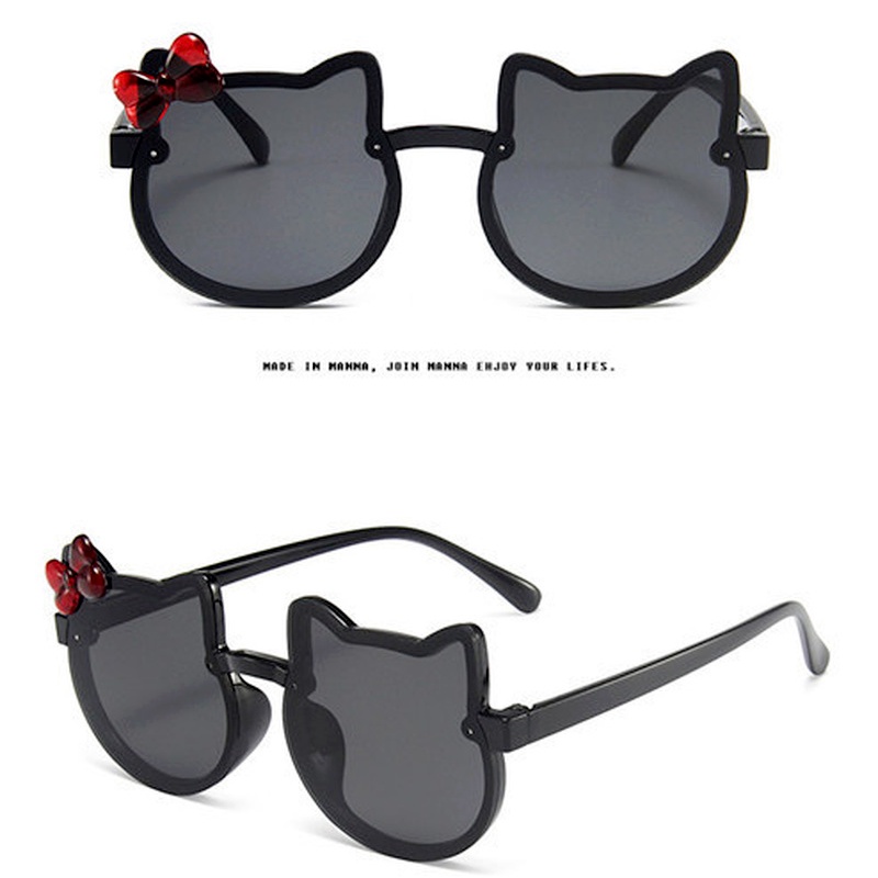 Kính mát hình hello kitty thời trang bảo vệ cho bé nhiều màu tùy chọn