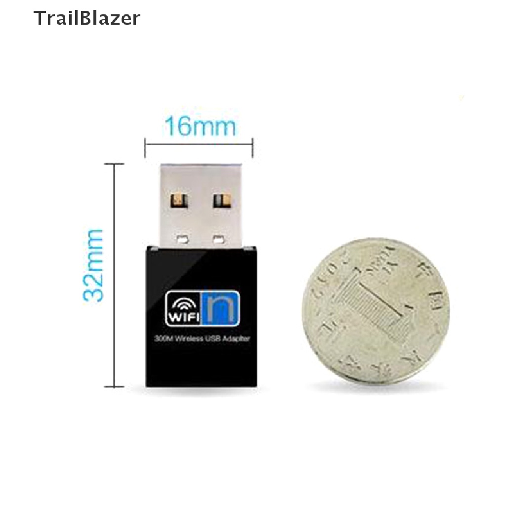 Usb Wifi Mini 300mbps Cho Laptop, Windows 10 / 8 / 7 Jelly