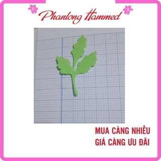 Đồ dùng mầm non mầm non _2lá xốp lớn 8cm