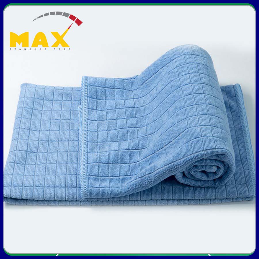 Khăn Lau Xe MICROFIBER Hai Lớp Siêu Thấm Hút Size Lớn 50cm x 55 cm